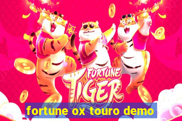 fortune ox touro demo